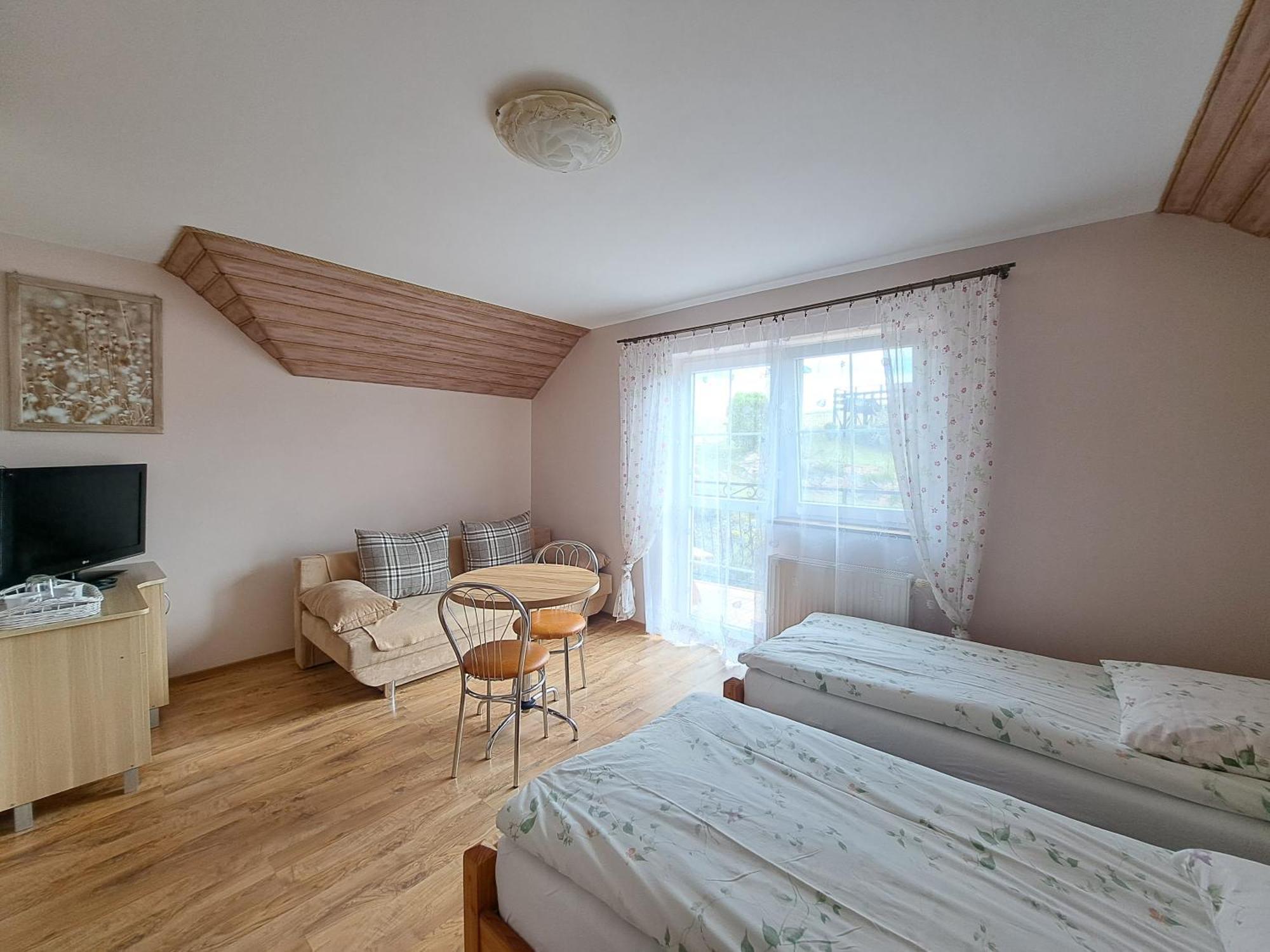 Willa Diana- z panoramą jeziora i gór w Polańczyku Exterior foto