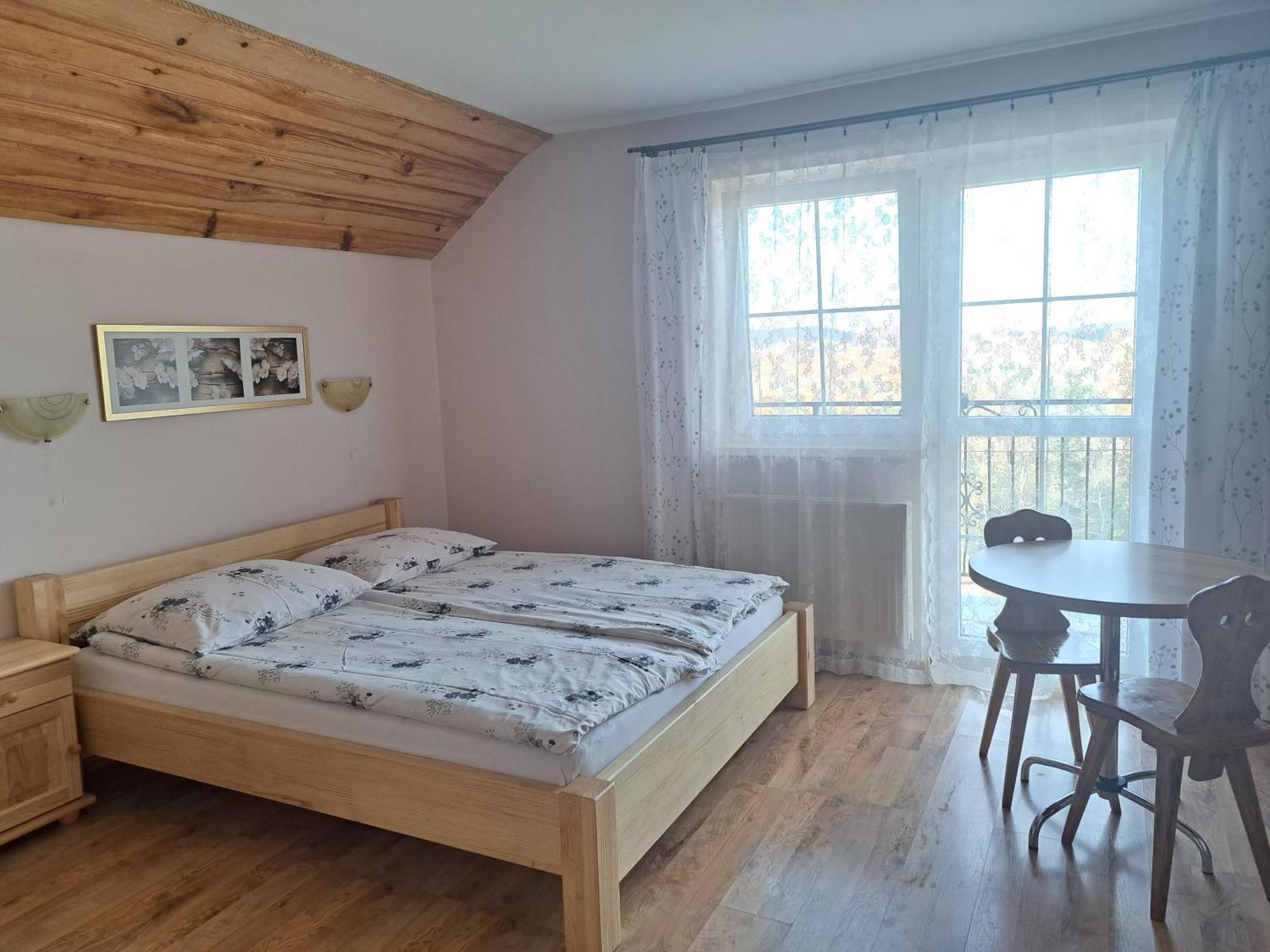 Willa Diana- z panoramą jeziora i gór w Polańczyku Exterior foto